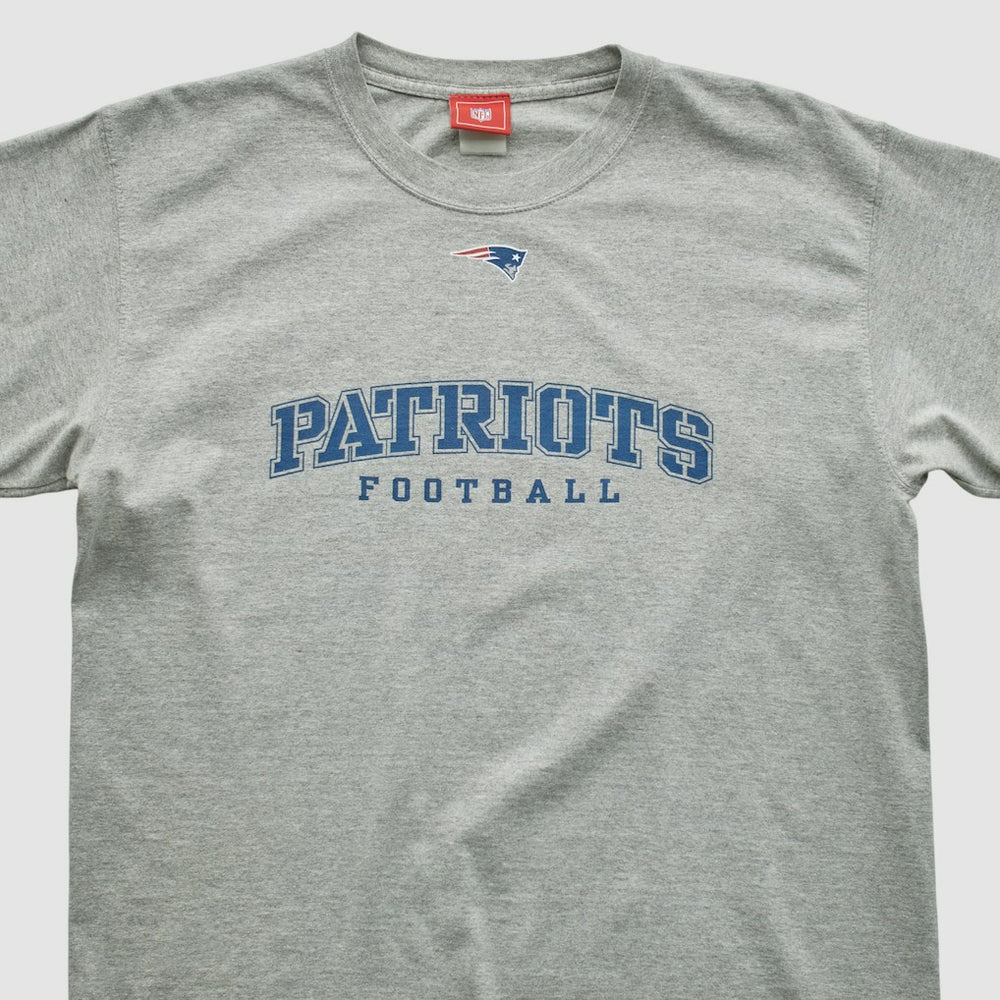 New England Patriots NFL 2000s T-shirt - Heather Gray Vintage outlet