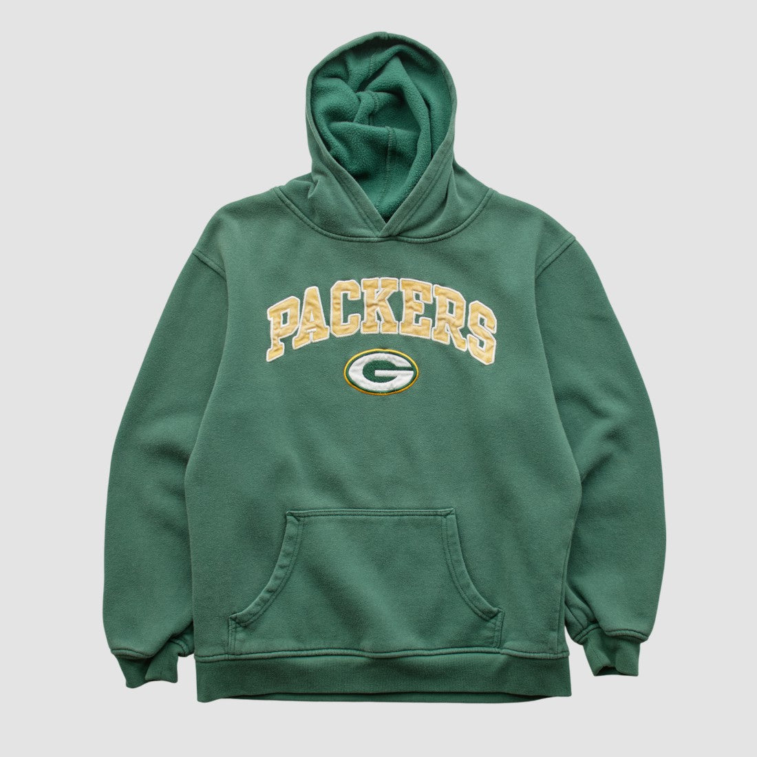 Green Bay Packers NFL 2000s Hooded Pullover Sweatshirt - Green Vintage discount