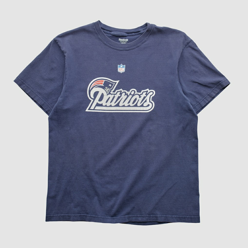 New England Patriots Reebok 2000s T-shirt - Navy Vintage discount
