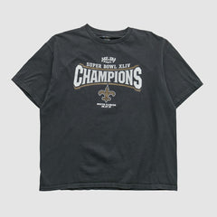 New Orleans Saints NFL 2010 T-shirt - Black Vintage discount