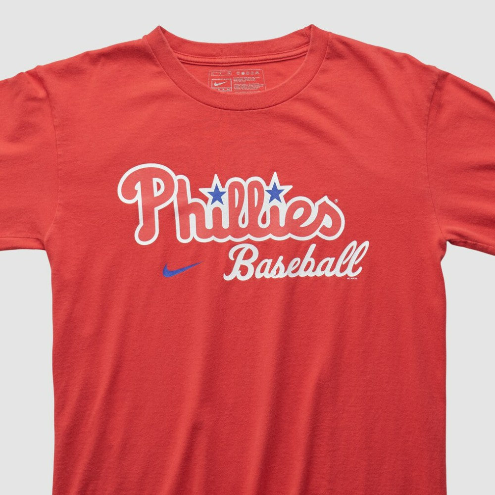 Philadelphia Phillies 2000s Long Sleeve T-shirt - Red Vintage | Nike