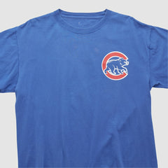 Chicago Cubs Majestic 2008 T-shirt - Blue Vintage
