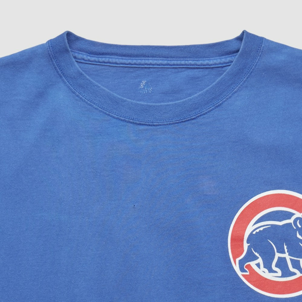 Chicago Cubs Majestic 2008 T-shirt - Blue Vintage