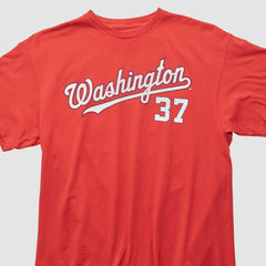 Washington Nationals Genuine Merchandise 2000s T-shirt - Red Vintage