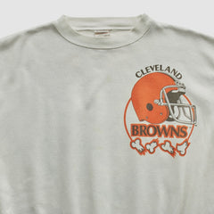 Cleveland Browns Chalk Line 90s Pullover Sweatshirt - White Vintage discount