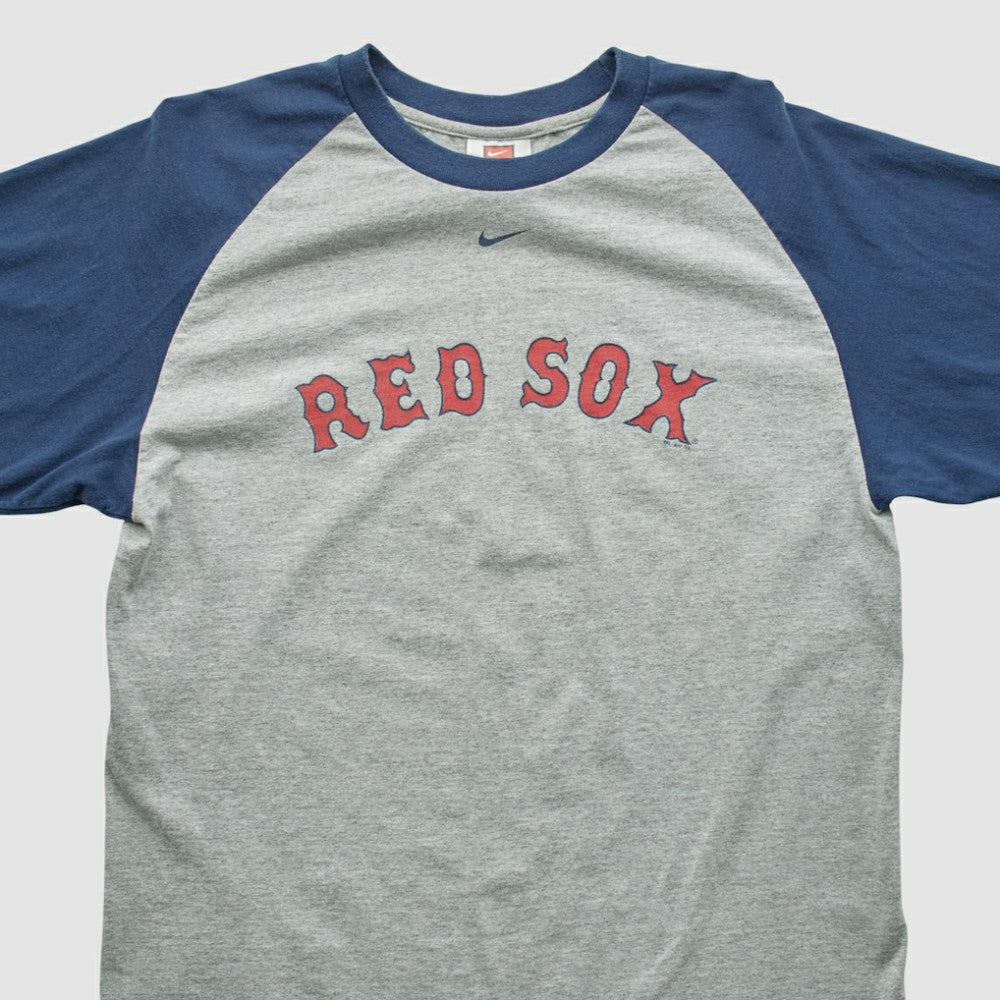 Boston Red Sox 2000s T-shirt - Heather Gray Vintage | Nike