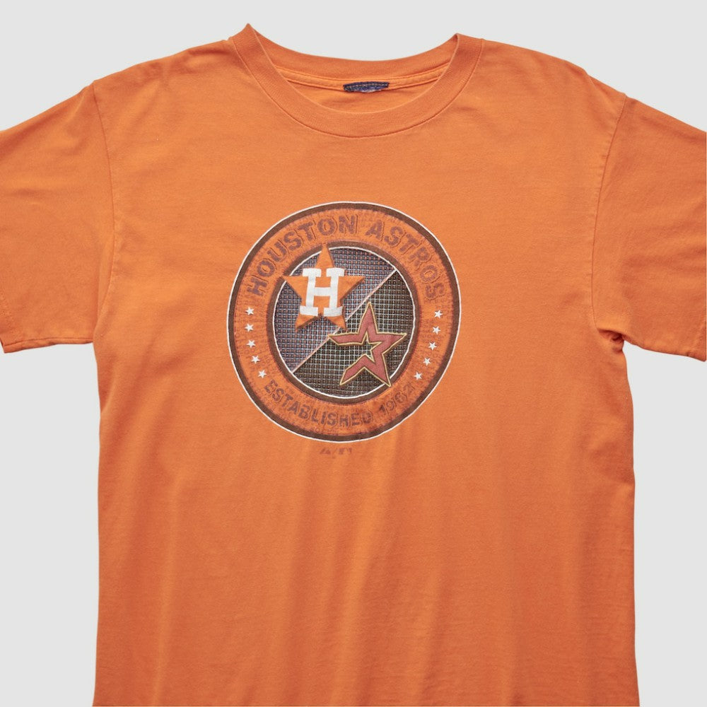 Houston Astros 2000s T-shirt - Orange Vintage