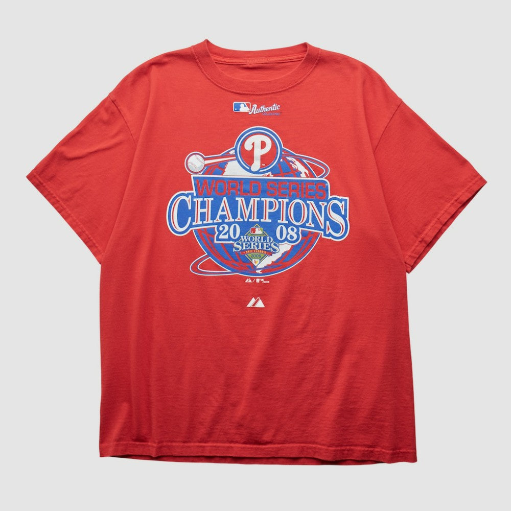 Philadelphia Phillies 2008 T-shirt - Red Vintage