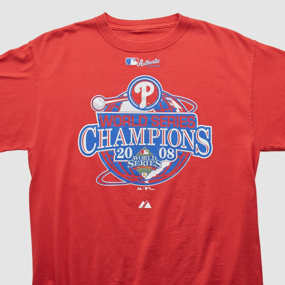 Philadelphia Phillies 2008 T-shirt - Red Vintage