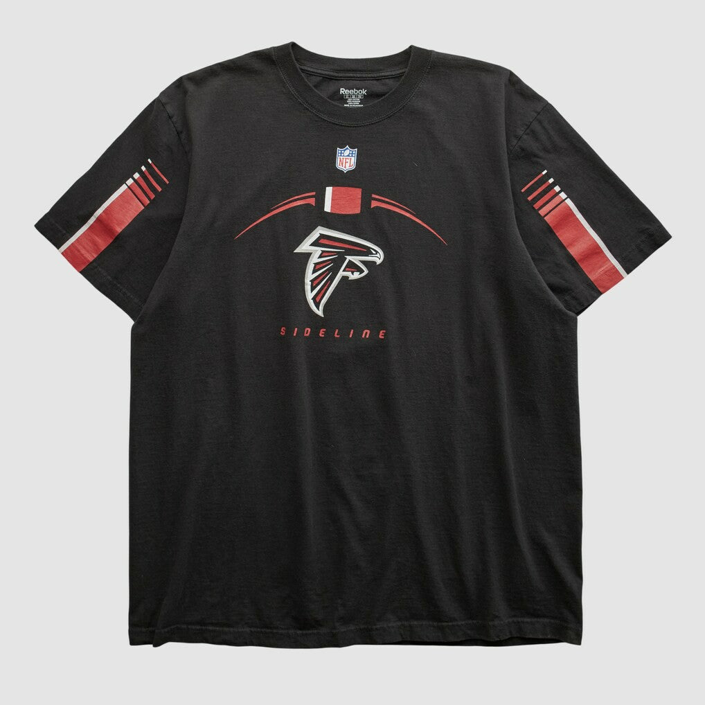 Atlanta Falcons Reebok 2000s T-shirt - Black Vintage sale