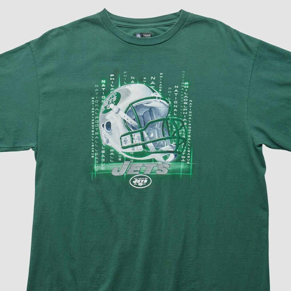New York Jets NFL 2010s T-shirt - Green Vintage discount