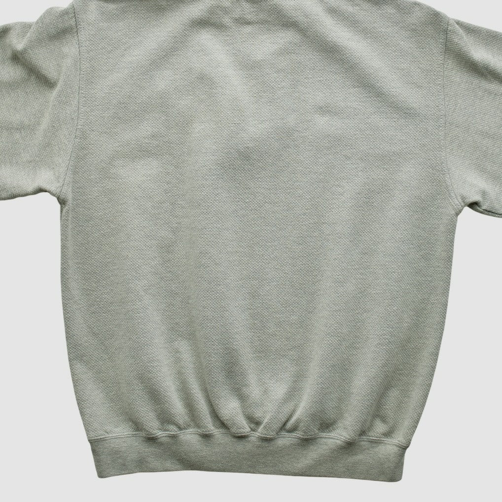 Pittsburgh Steelers Lee Sport 90s 1/4 Zip Sweatshirt - Heather Gray Vintage for sale