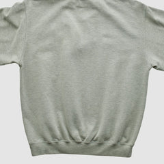 Pittsburgh Steelers Lee Sport 90s 1/4 Zip Sweatshirt - Heather Gray Vintage for sale
