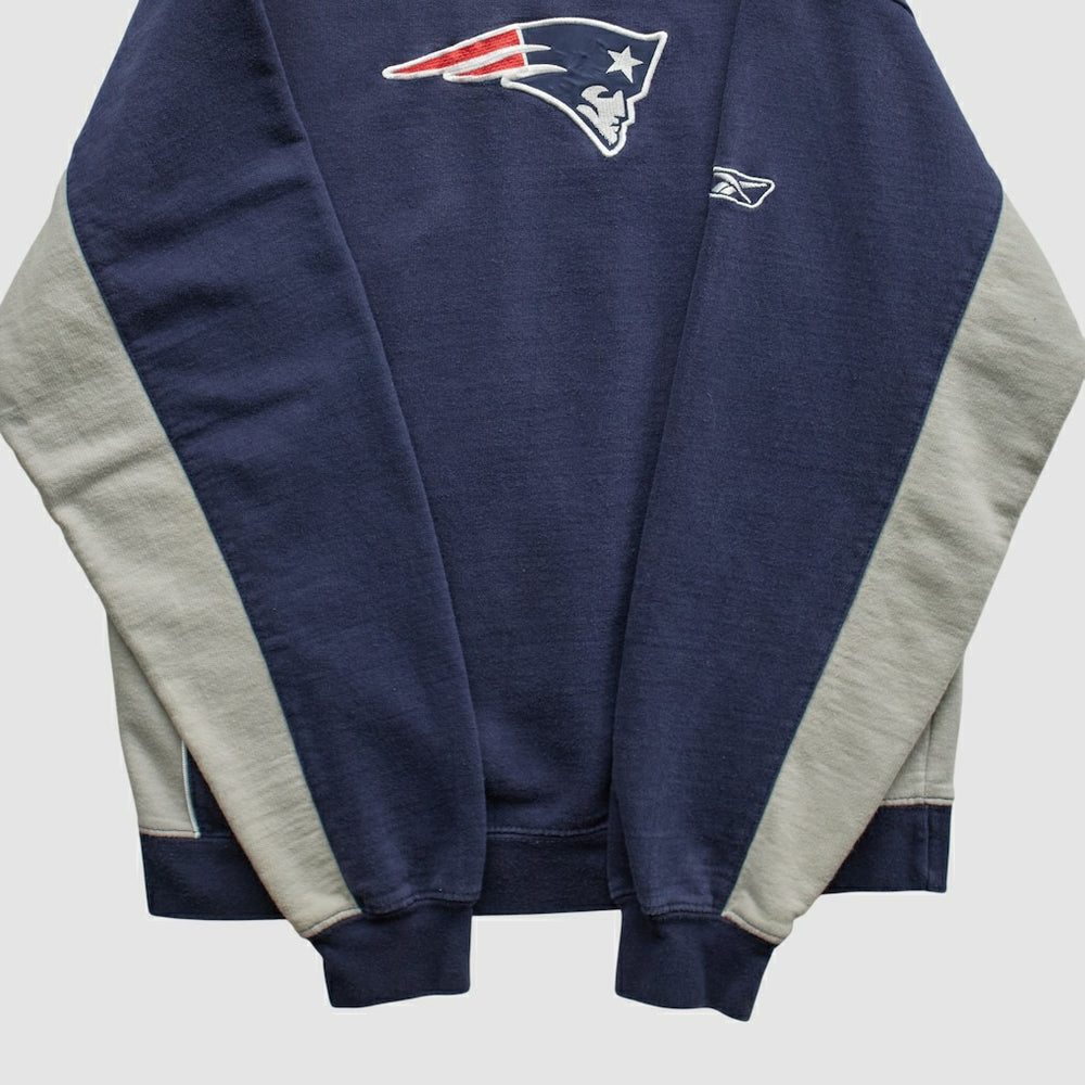 New England Patriots Reebok 2000s Pullover Sweatshirt - Navy Vintage outlet