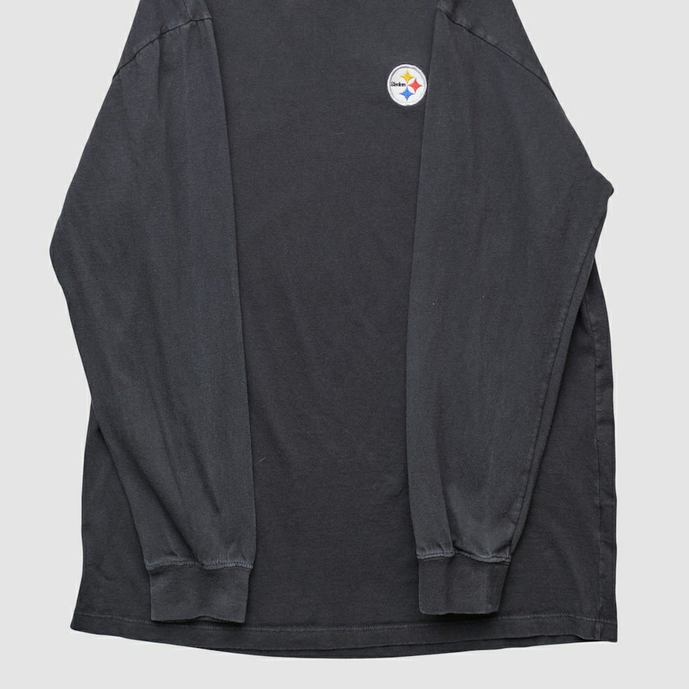 Pittsburgh Steelers NFL 2000s Long Sleeve T-shirt - Black Vintage cheap