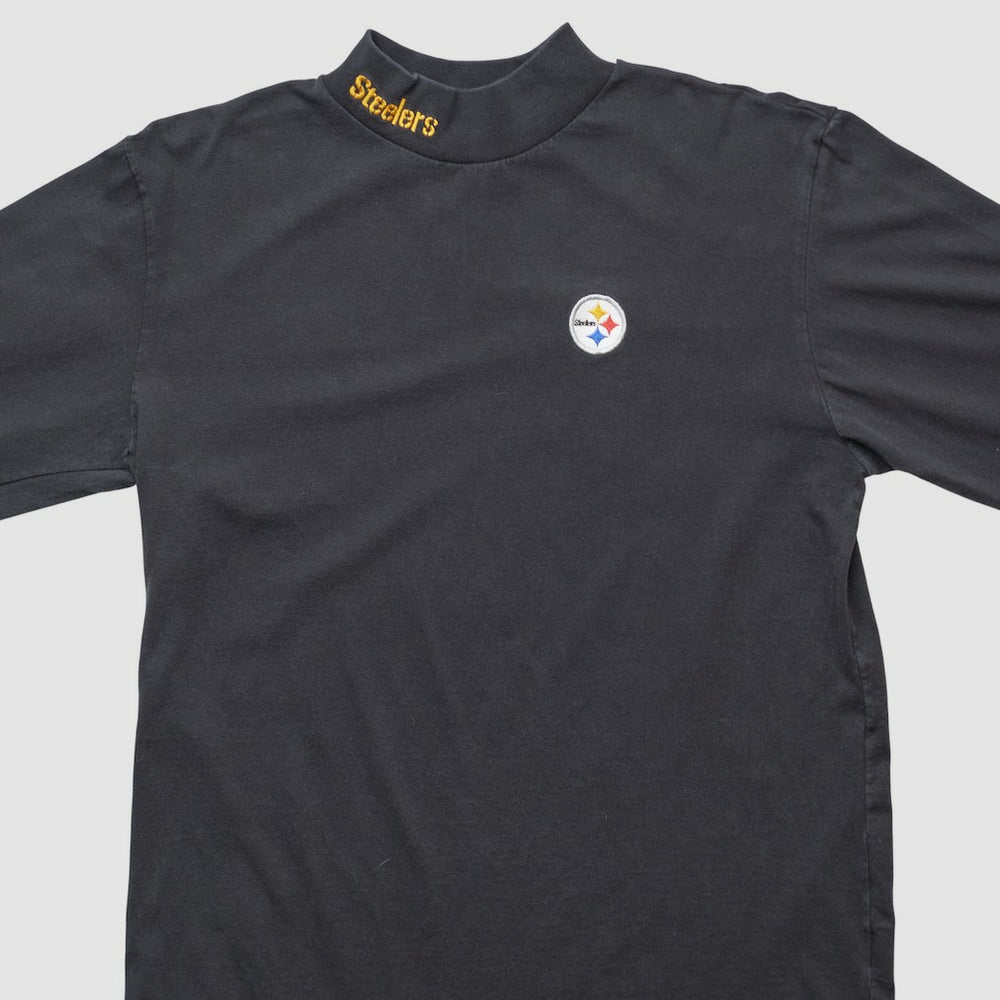 Pittsburgh Steelers NFL 2000s Long Sleeve T-shirt - Black Vintage cheap