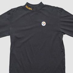 Pittsburgh Steelers NFL 2000s Long Sleeve T-shirt - Black Vintage cheap