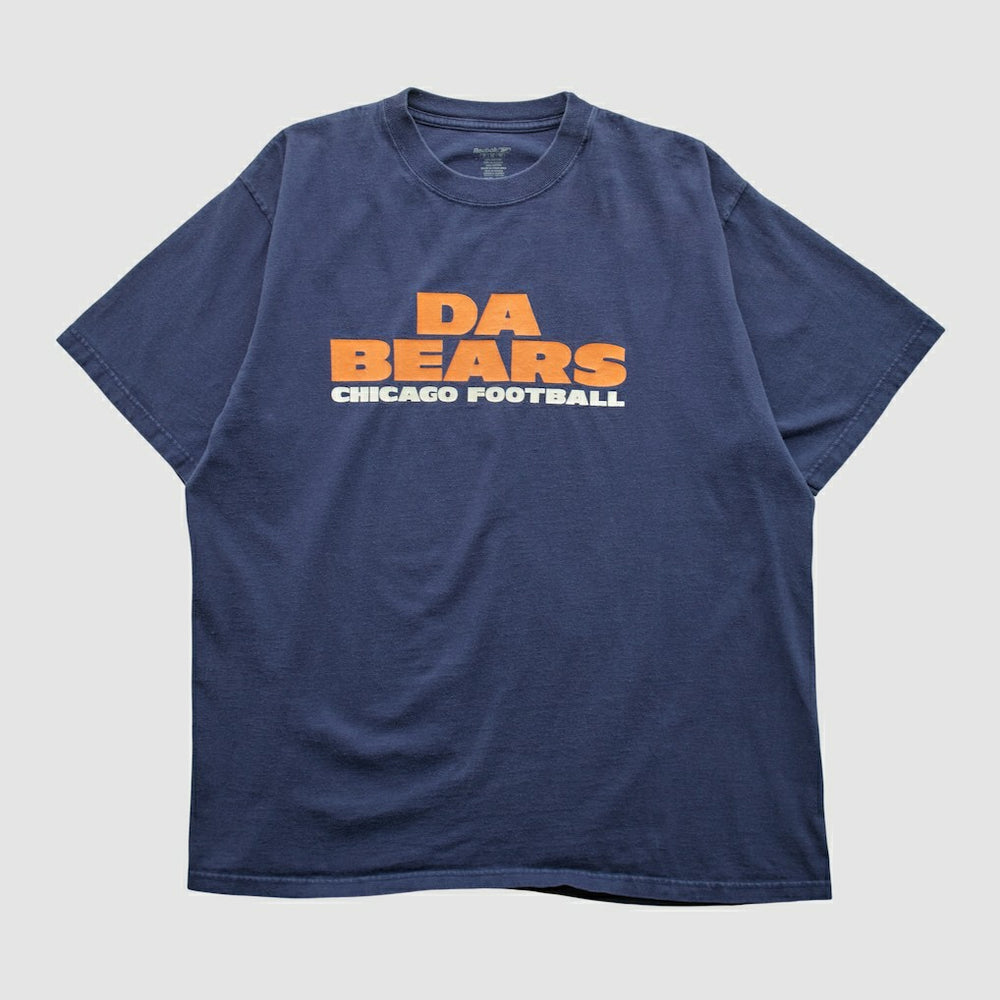 Chicago Bears Reebok 2000s T-shirt - Navy Vintage for sale