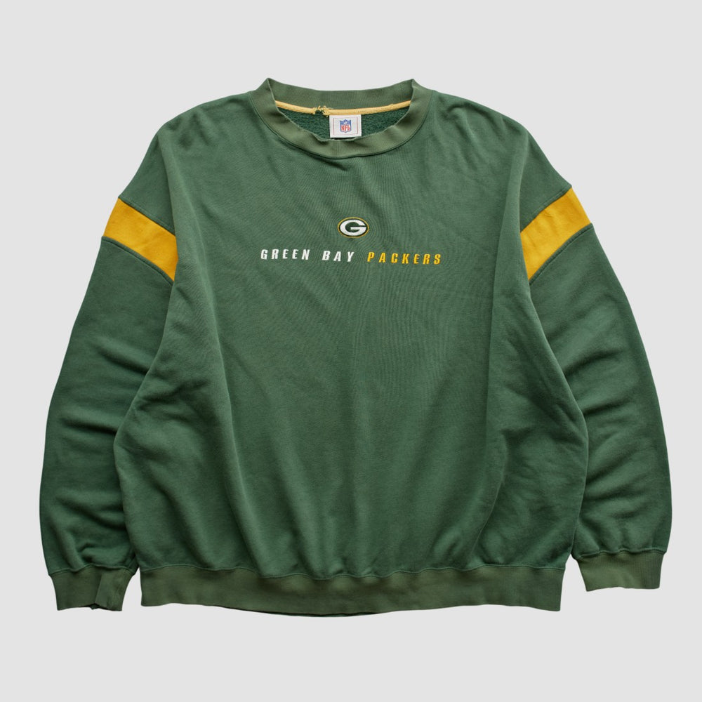 Green Bay Packers NFL Pullover Sweatshirt - Green Vintage cheap