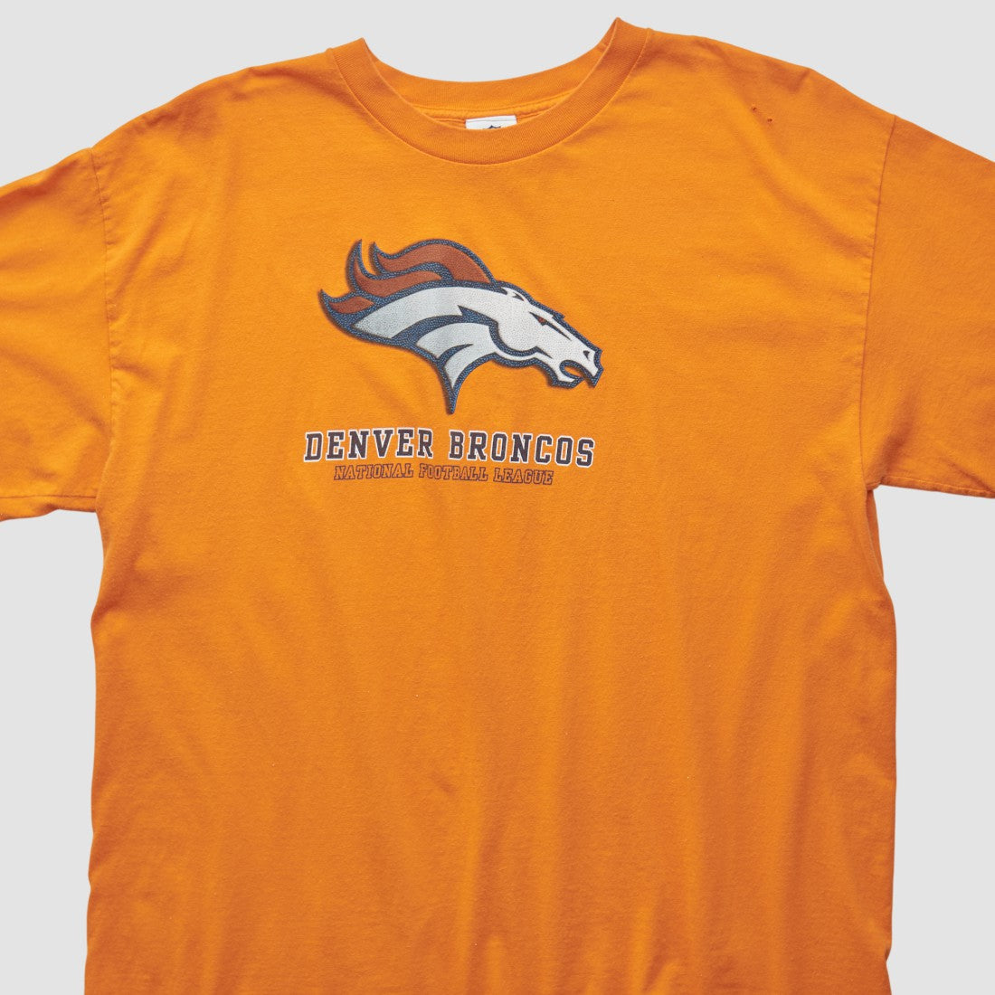 Denver Broncos NFL 2010s T-shirt - Orange Vintage sale