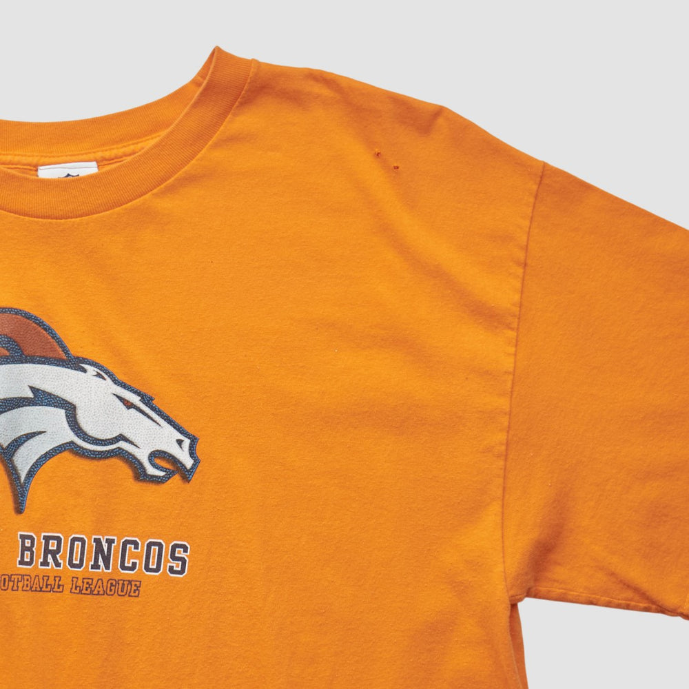 Denver Broncos NFL 2010s T-shirt - Orange Vintage sale