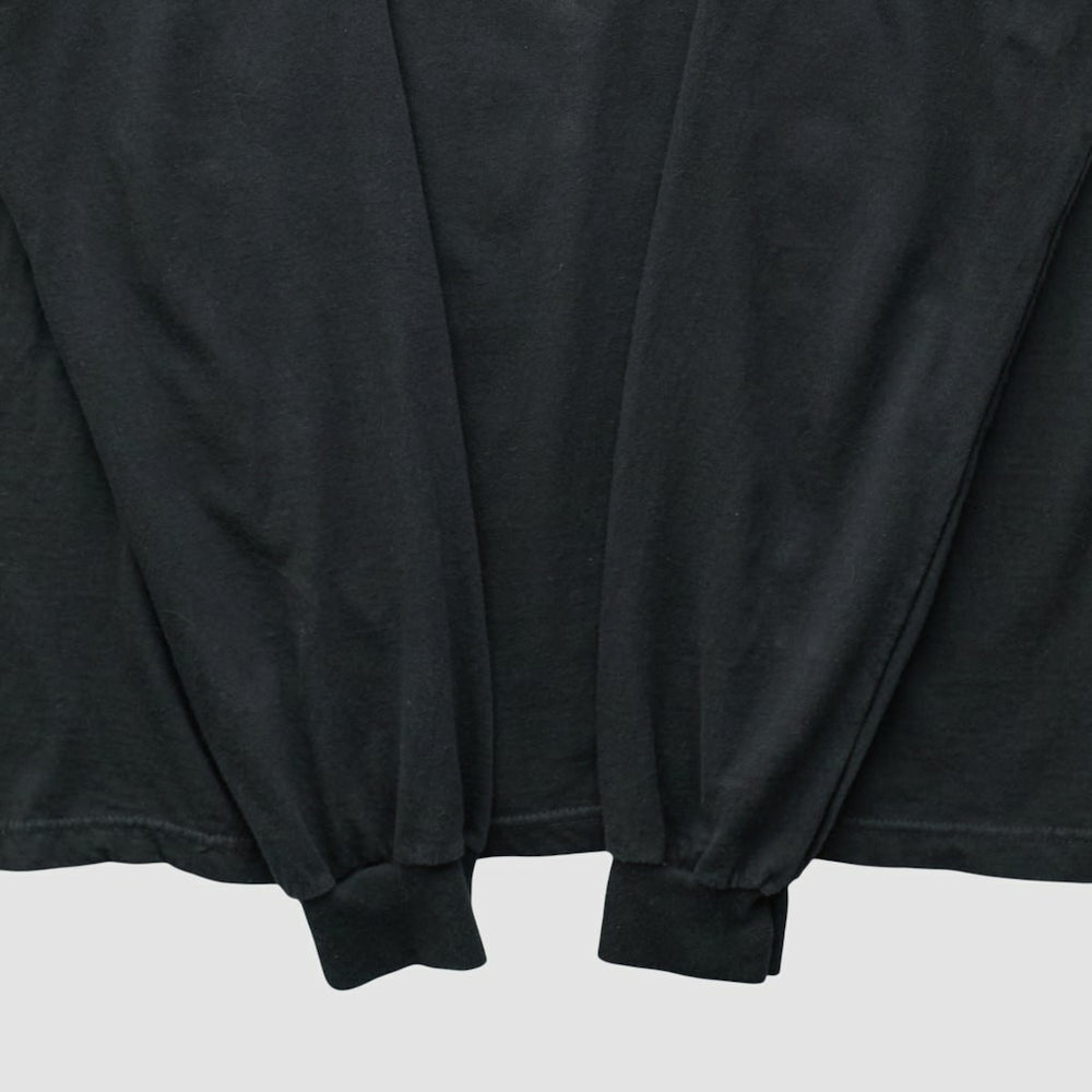 Pittsburgh Steelers Reebok 2000s Long Sleeve T-shirt - Black Vintage for sale