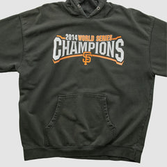 San Francisco Giants Genuine Merchandise 2014 Hooded Pullover Sweatshirt - Charcoal Vintage