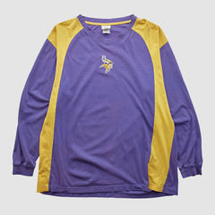 Minnesota Vikings NFL 2000s Long Sleeve T-shirt - Purple Vintage sale