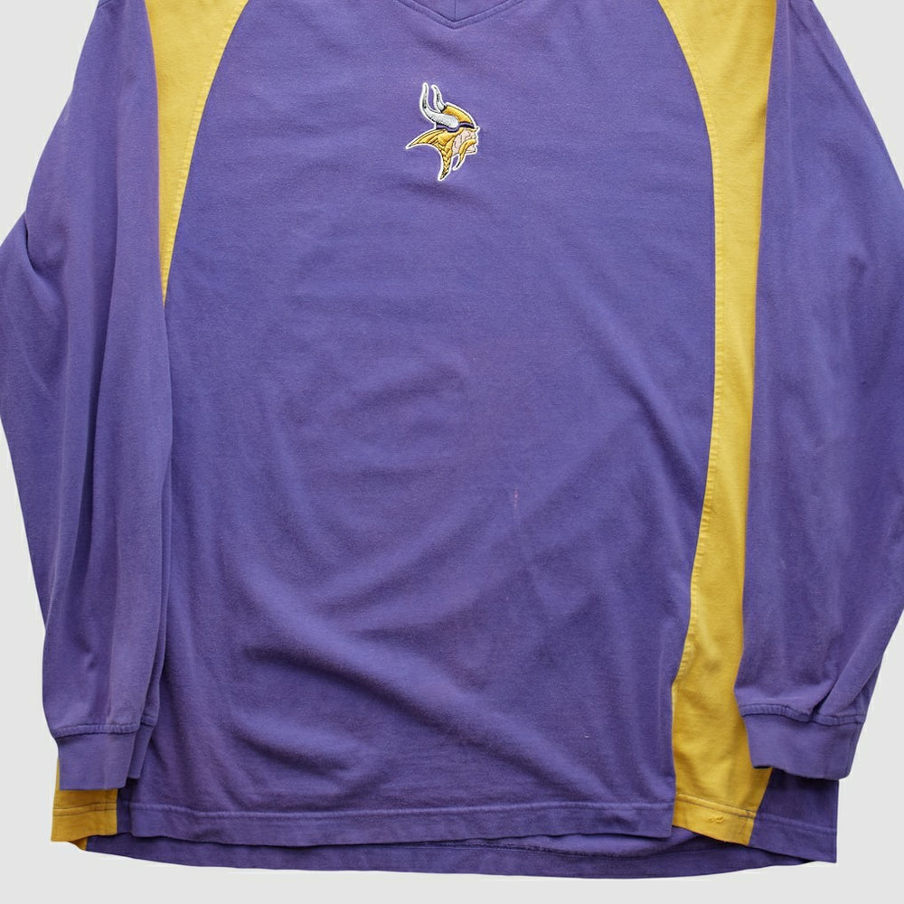 Minnesota Vikings NFL 2000s Long Sleeve T-shirt - Purple Vintage sale