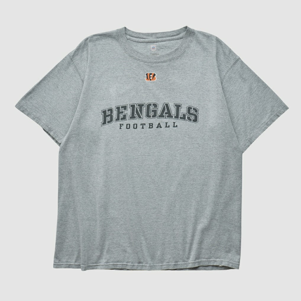 Cincinnati Bengals NFL 2000s T-shirt - Heather Gray Vintage sale