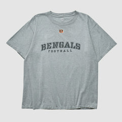 Cincinnati Bengals NFL 2000s T-shirt - Heather Gray Vintage sale