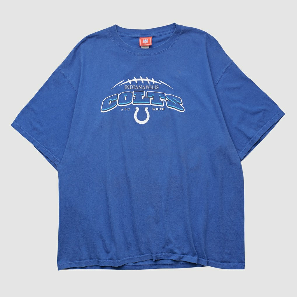 Indianapolis Colts NFL 2000s T-shirt - Blue Vintage sale