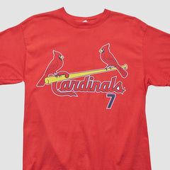 St. Louis Cardinals Lee Apparel 2000s T-shirt - Red Vintage