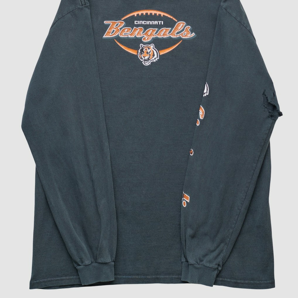 Cincinnati Bengals NFL 2000s Long Sleeve T-shirt - Black Vintage online