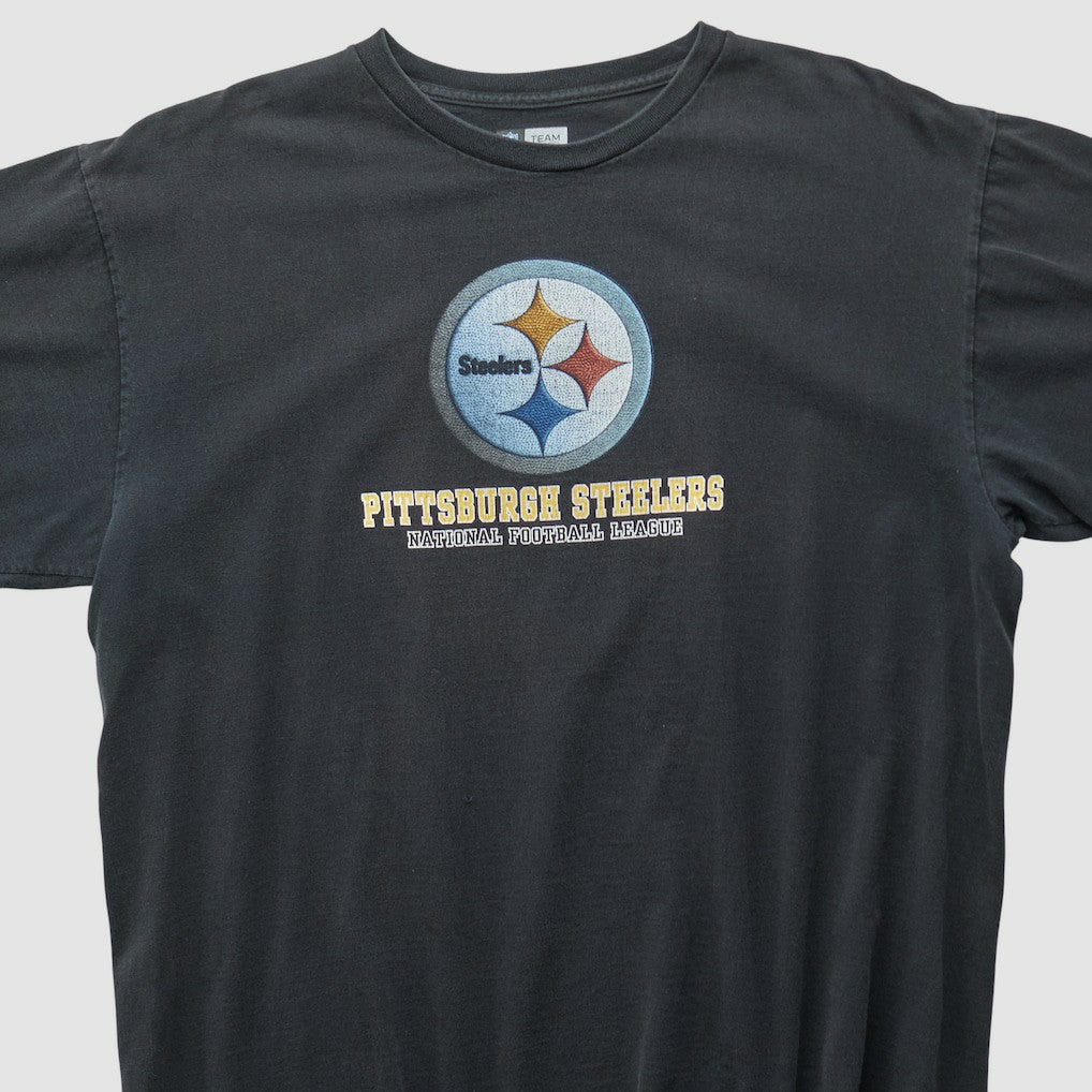 Pittsburgh Steelers NFL 2000s T-shirt - Black Vintage discount