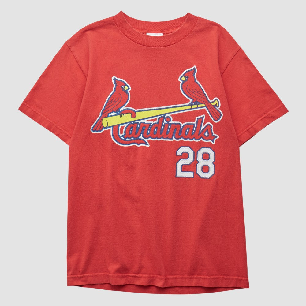 St. Louis Cardinals Majestic 2000s T-shirt - Red Vintage