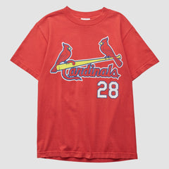 St. Louis Cardinals Majestic 2000s T-shirt - Red Vintage