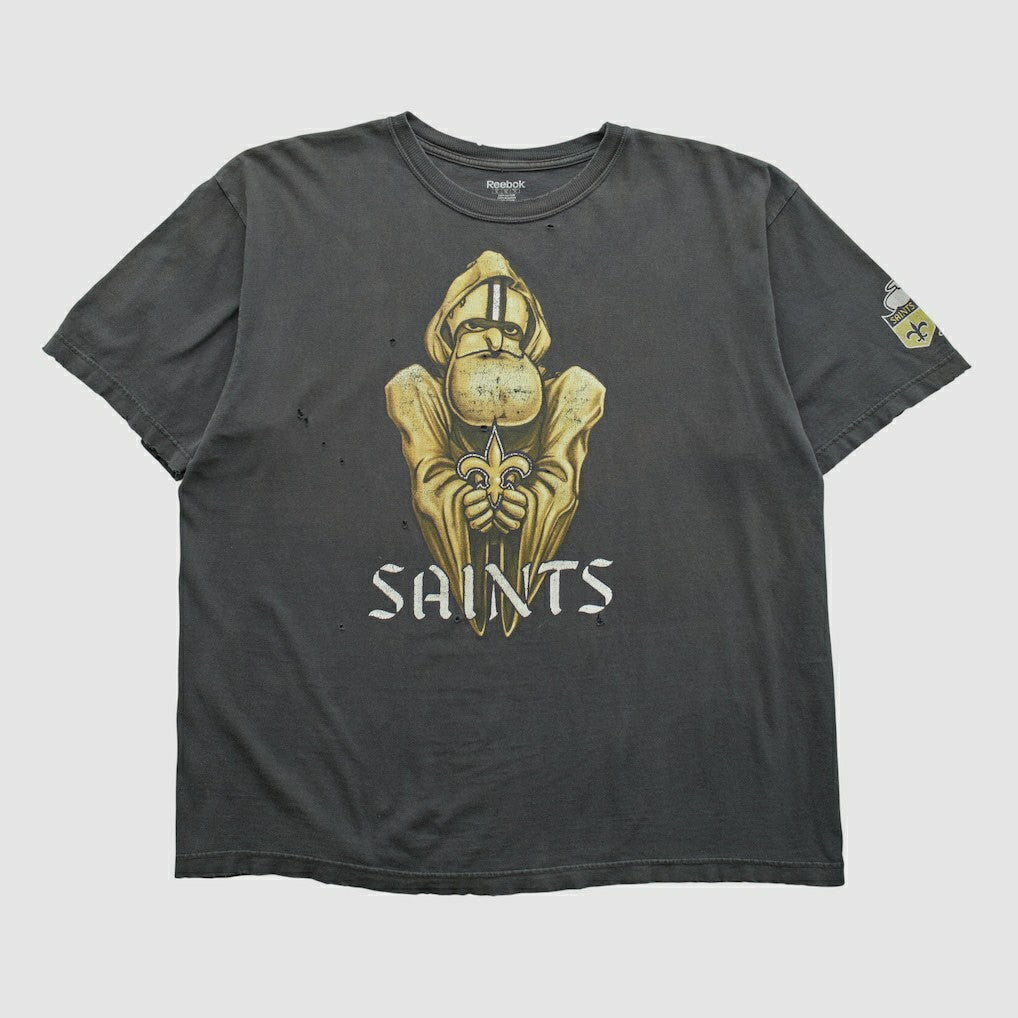 New Orleans Saints Reebok 2000s T-shirt - Black Vintage on sale