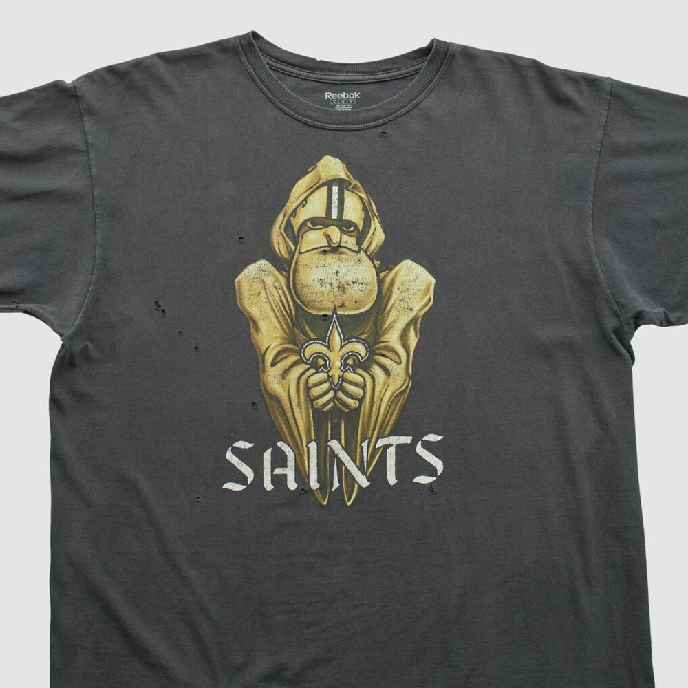 New Orleans Saints Reebok 2000s T-shirt - Black Vintage on sale