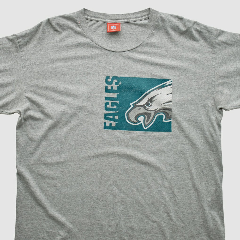 Philadelphia Eagles NFL 2000s Long Sleeve T-shirt - Heather Gray Vintage outlet
