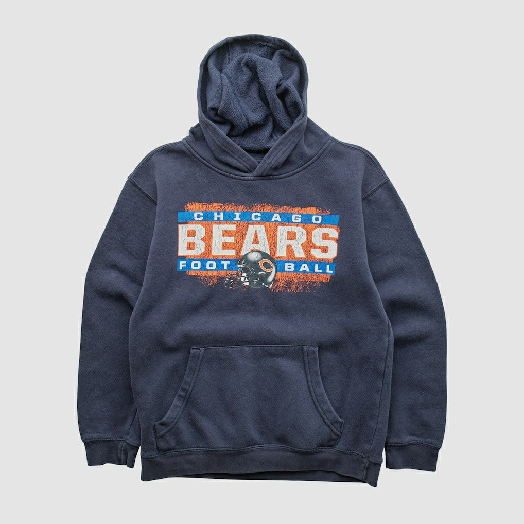 Chicago Bears NFL 2010s Hooded Pullover Sweatshirt - Navy Vintage sale