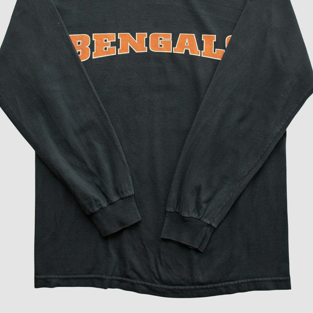 Cincinnati Bengals NFL 2000s Long Sleeve T-shirt - Black Vintage on sale