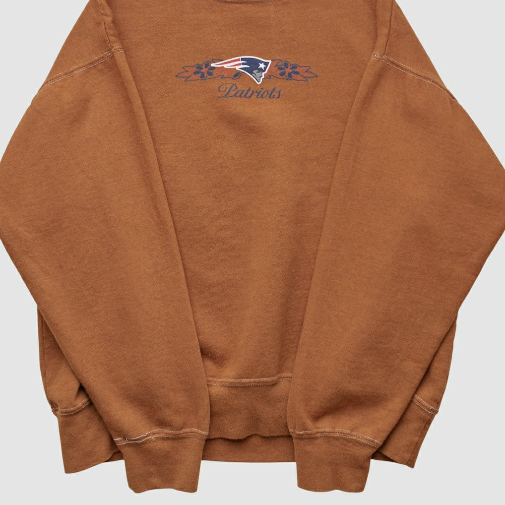 New England Patriots NFL 2000s Pullover Sweatshirt - Clay Vintage online