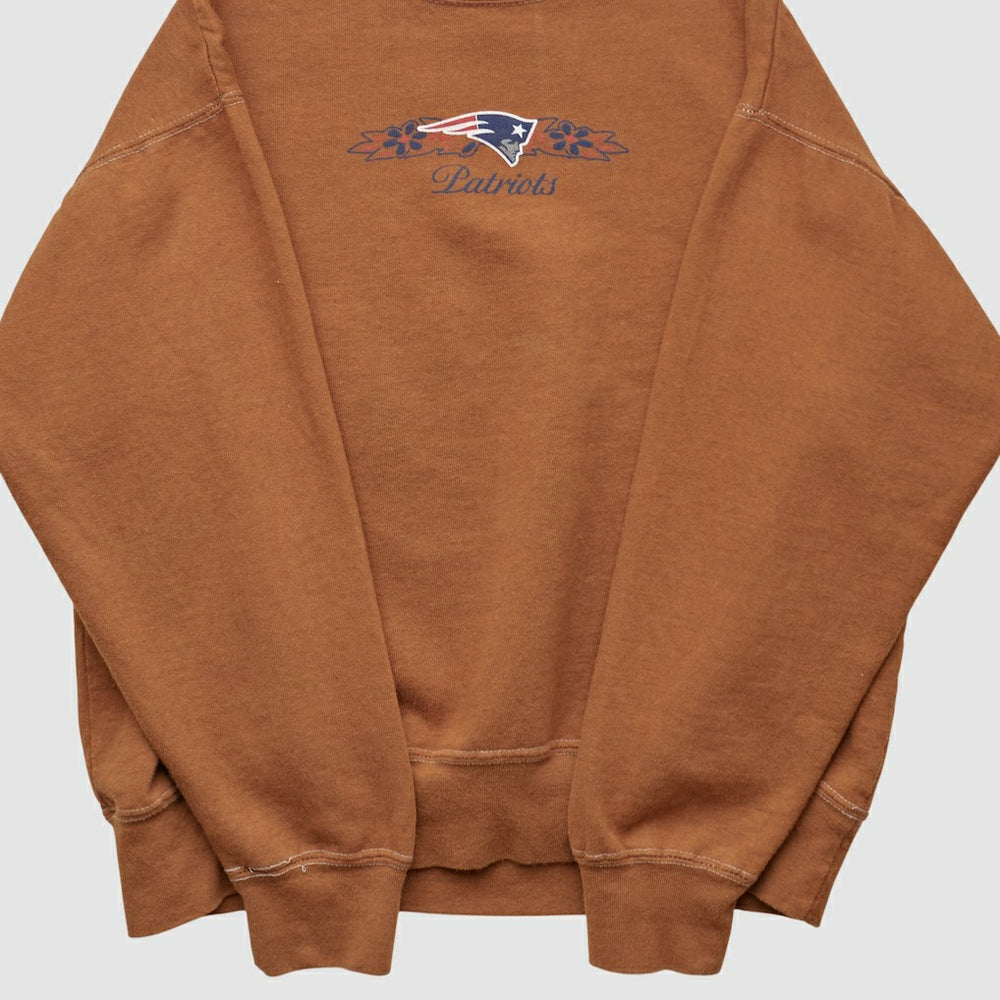 New England Patriots NFL 2000s Pullover Sweatshirt - Clay Vintage online