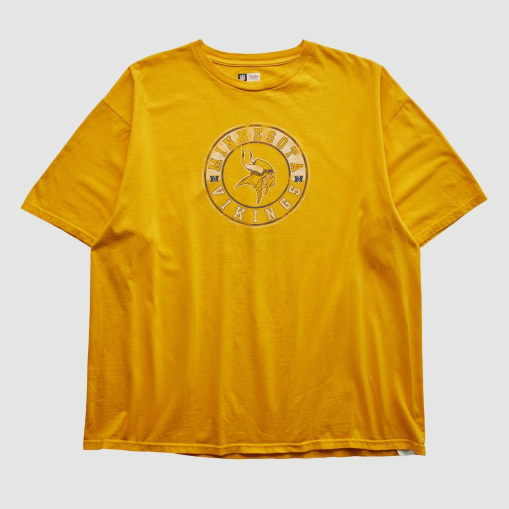 Minnesota Vikings NFL 2000s T-shirt - Yellow Vintage sale