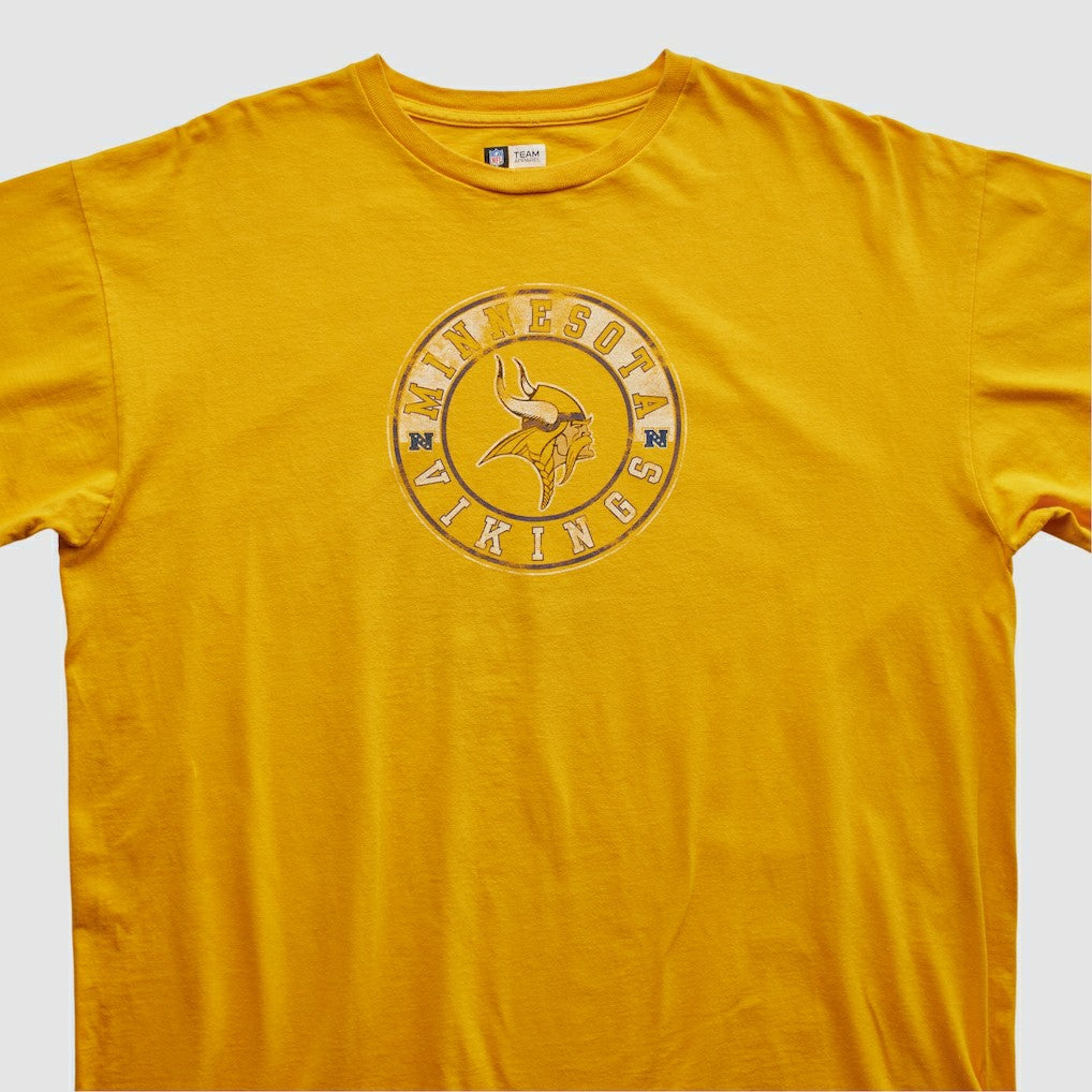 Minnesota Vikings NFL 2000s T-shirt - Yellow Vintage sale