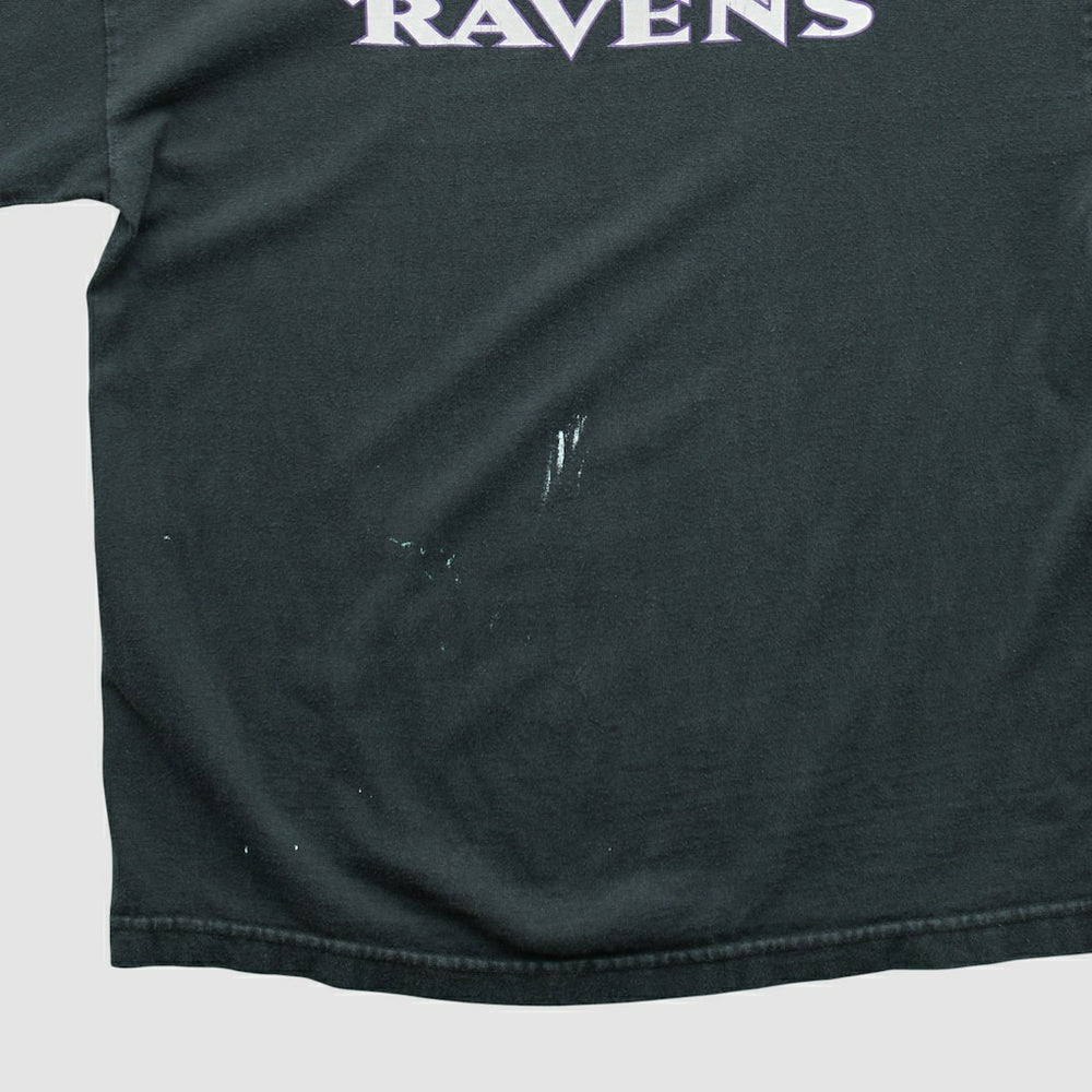 Baltimore Ravens Reebok 2000s Long Sleeve T-shirt - Black Vintage outlet