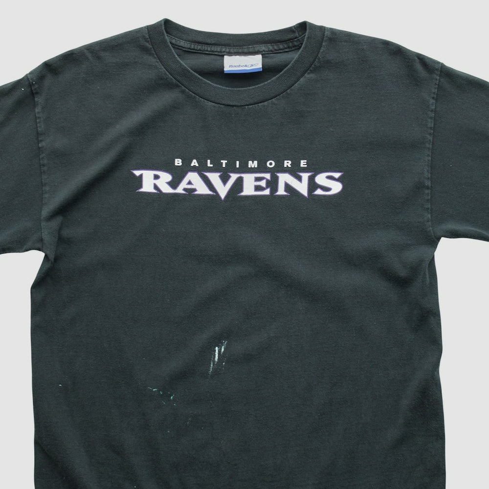 Baltimore Ravens Reebok 2000s Long Sleeve T-shirt - Black Vintage outlet