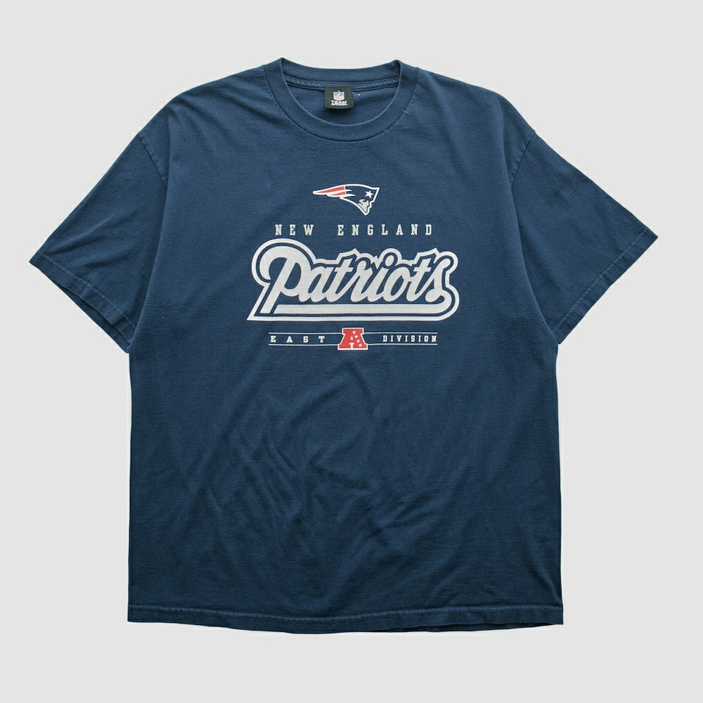 New England Patriots NFL 2010s T-shirt - Navy Vintage cheap