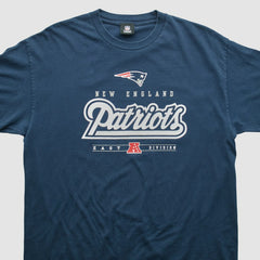 New England Patriots NFL 2010s T-shirt - Navy Vintage cheap